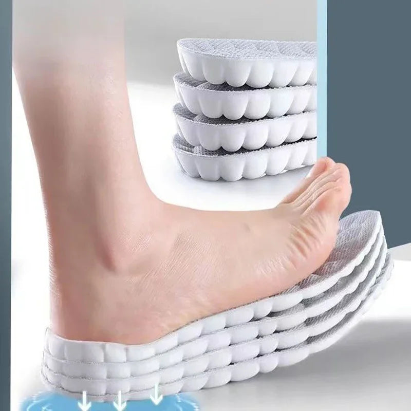 Men's PU Arch Support Sports Insoles | Cushioning & Odor Control