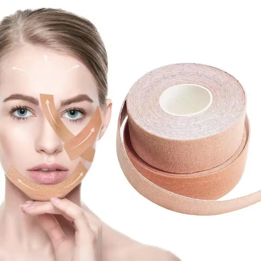 Kinesiology Tape For Face V Line Neck Eyes Lifting Wrinkle Remover Sticker Tape Facial Skin Care Tool Elastic Bandage Peaceful Pleasures Health and Wellness