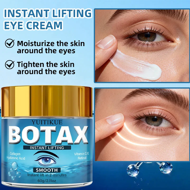 YUITIKUE Botax Instant Lifting Smooth Cream | With Collagen, Hyaluronic Acid & Retinol | For 2-Minute Instant Skin Firming Care Peaceful Pleasures Health and Wellness