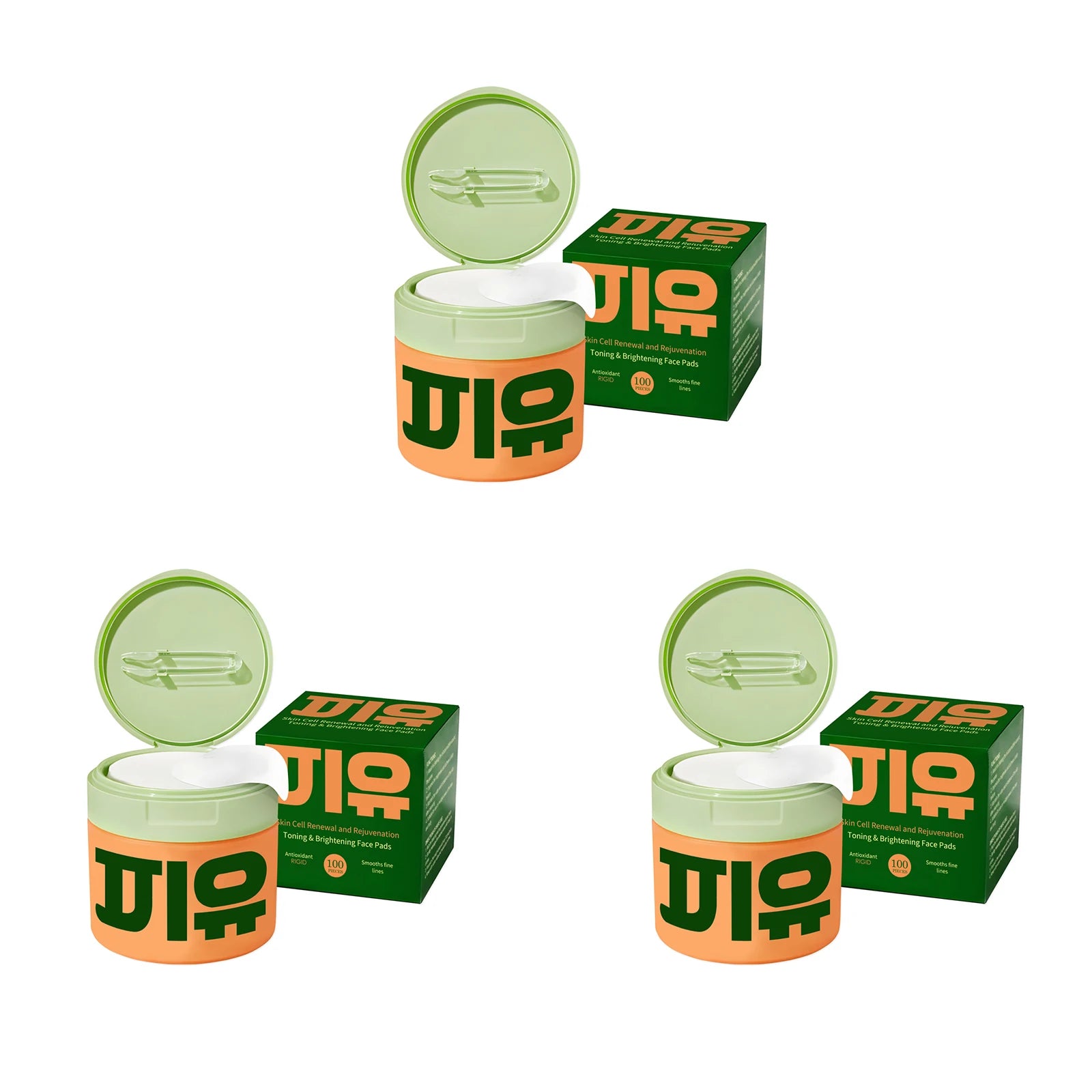 Centella Asiatica Moisturizing Cotton Pads Hydrating Fade Fine Lines Smoothing Glowing Soothing Redness Repair Toner Cotton Pads Peaceful Pleasures Health and Wellness 300pcs boxed