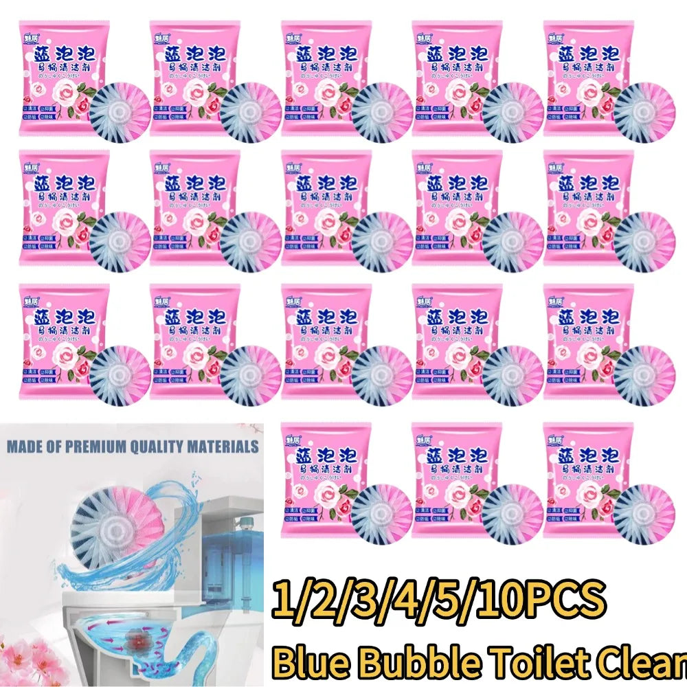 Effervescent Toilet Bubble Cleaner Freshener Tool Peaceful Pleasures Health and Wellness