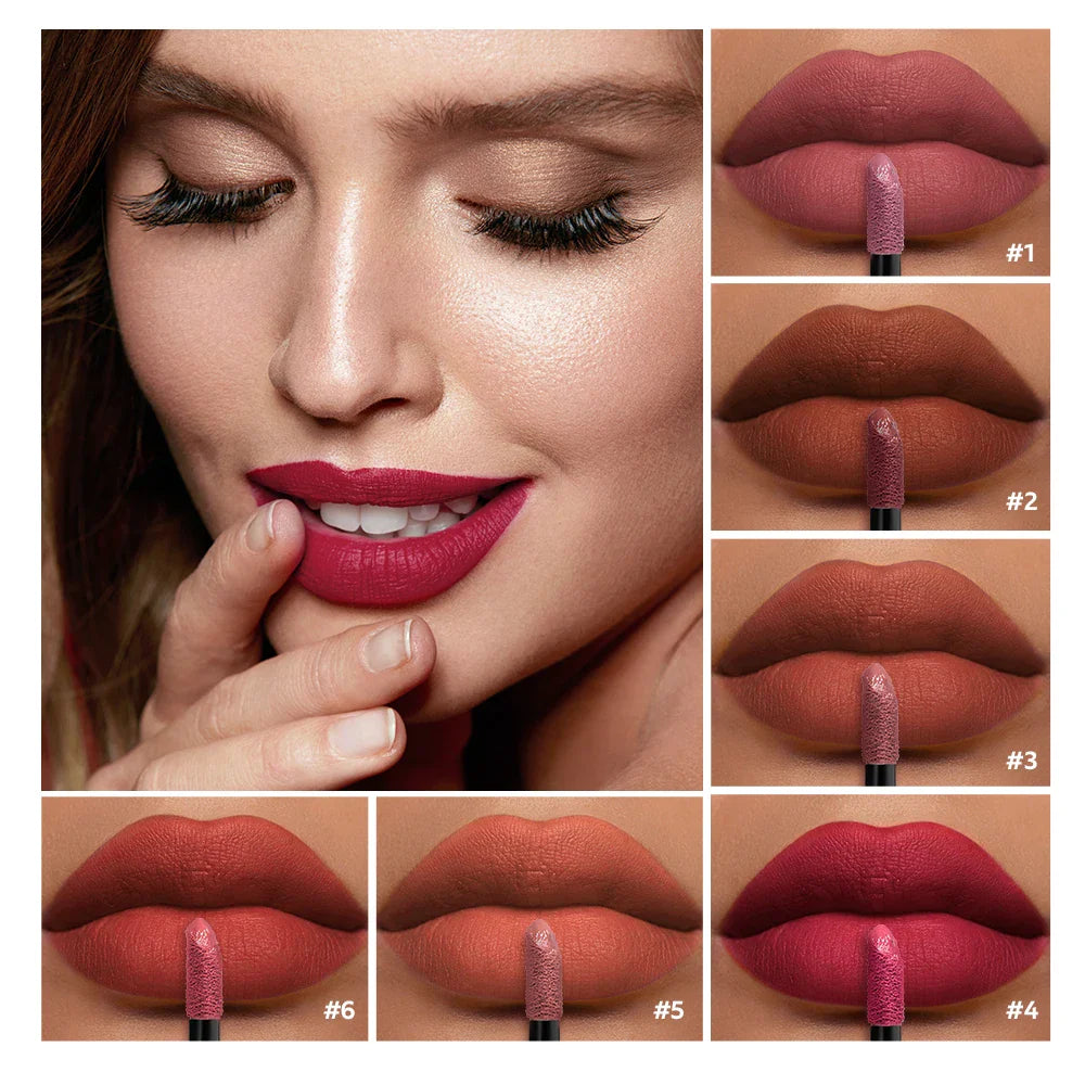 Lakerain Matte Lip Tint – Waterproof, Long-Lasting, Non-Transfer