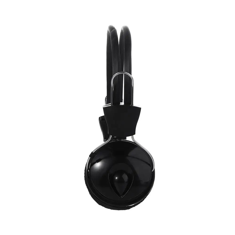 Handfree Black Drum Set with Wire Electric Piano Music Headphone Music Earphone Piano Earphone Wired Headset Peaceful Pleasures Health and Wellness