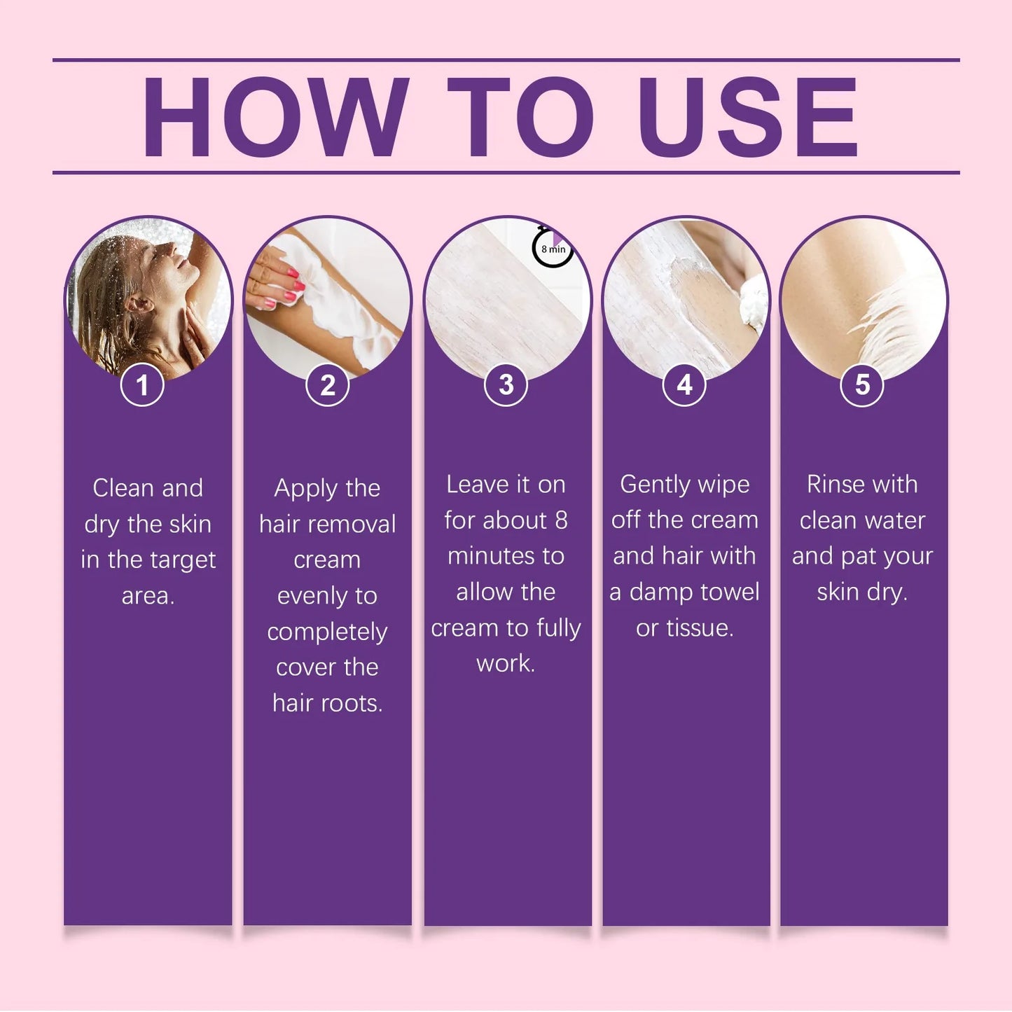 OceAura Sensitive Skin Hair Removal Cream | Bikini & Body