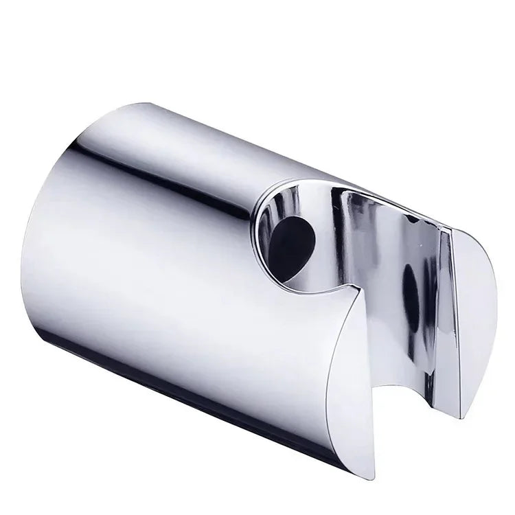 Adjustable Wall-Mount Shower Head Holder – Chrome ABS Bracket