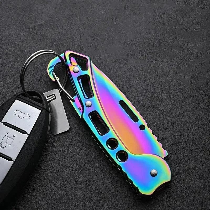 Stainless Steel Folding Pocket Knife – 3 or 6 Pack Peaceful Pleasures Health and Wellness
