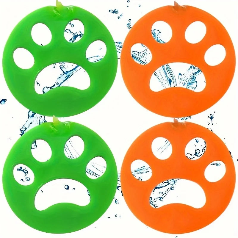 Silicone Pet Hair Remover for Laundry – 4-Pack Reusable