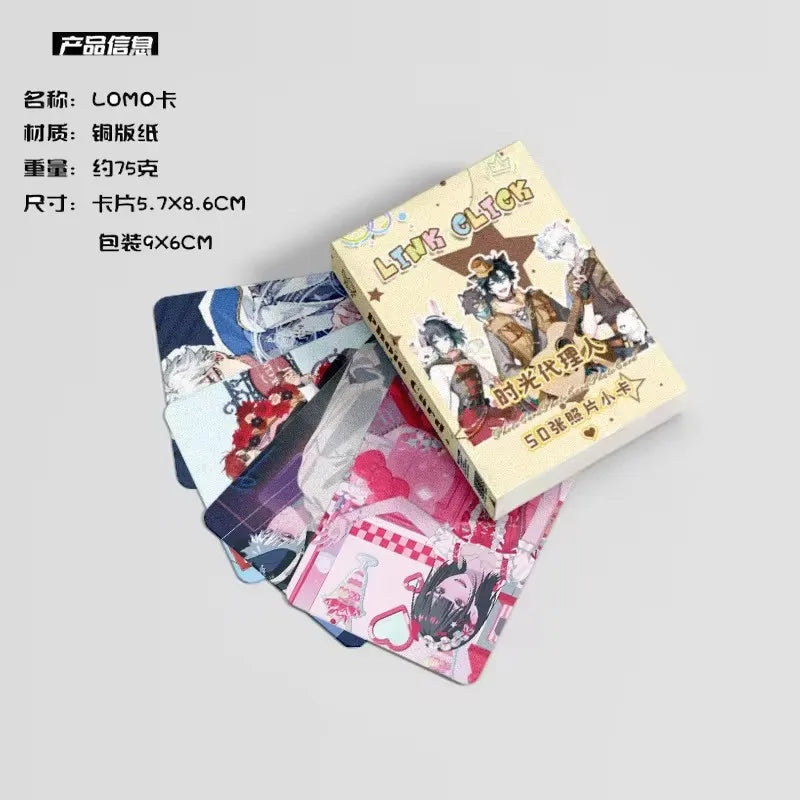 Link Click Lomo Cards Cheng Xiaoshi Lu Guang Qiao Ling Holographic