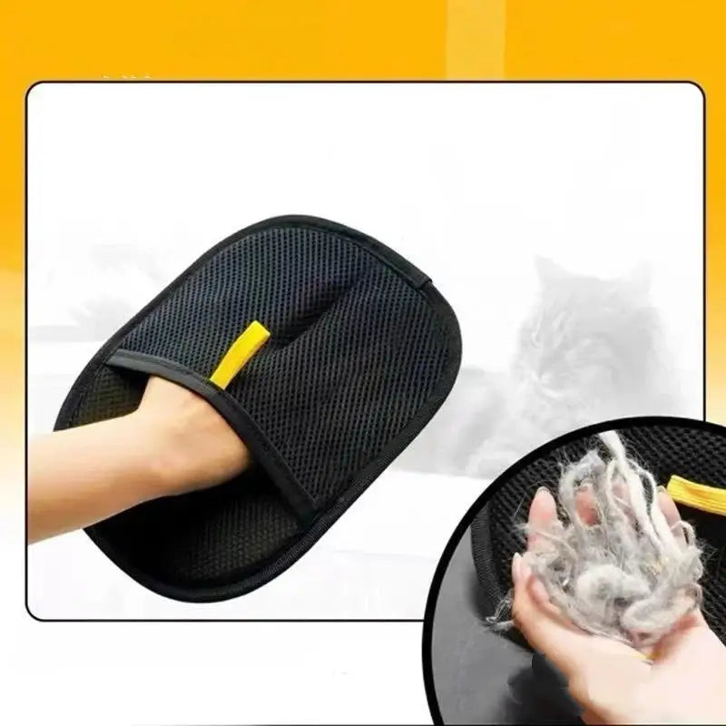 Pet Hair Removal Gloves Reusable Dog Cat Grooming Tools Home Carpet