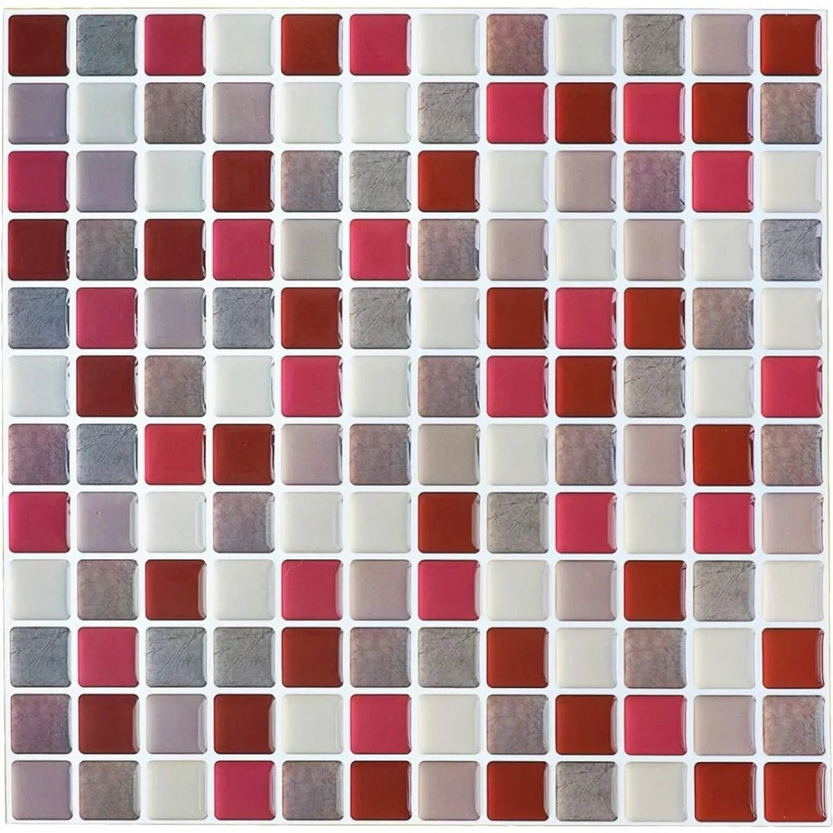 Drop-plastic mosaic wall stickers self-adhesive wall decoration stickers for foreign trade three-dimensional DIY home decoration Peaceful Pleasures Health and Wellness 5ps 3