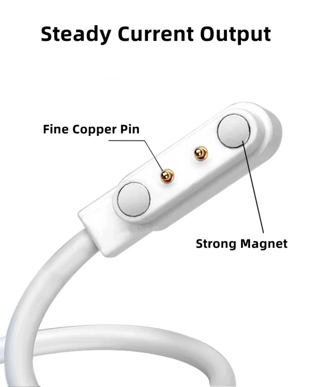 Universal Magnetic USB Charging Cable – Smartwatch & Devices Peaceful Pleasures Health and Wellness