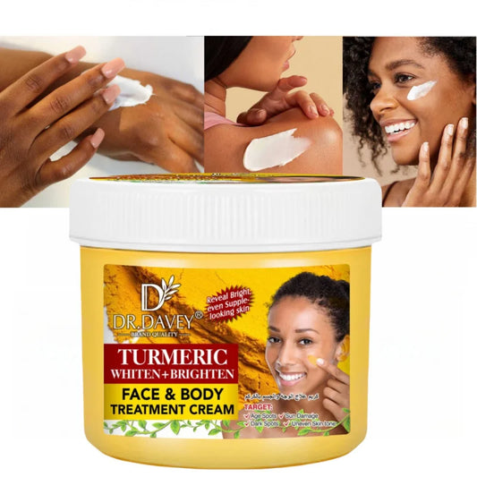 DR.DAVEY Turmeric Body Lotion 300ml – Non-Greasy Moisturizer Body Moisturizing Lotion Oasis Select