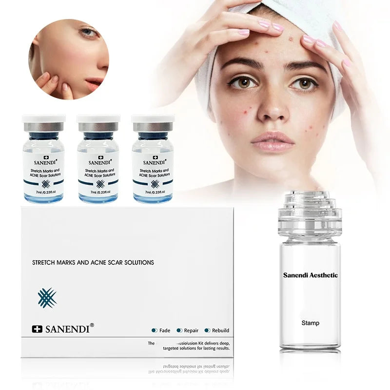 SANENDI MicroInfusion Face Serum Kit – Hyaluronic Acid Anti-Aging