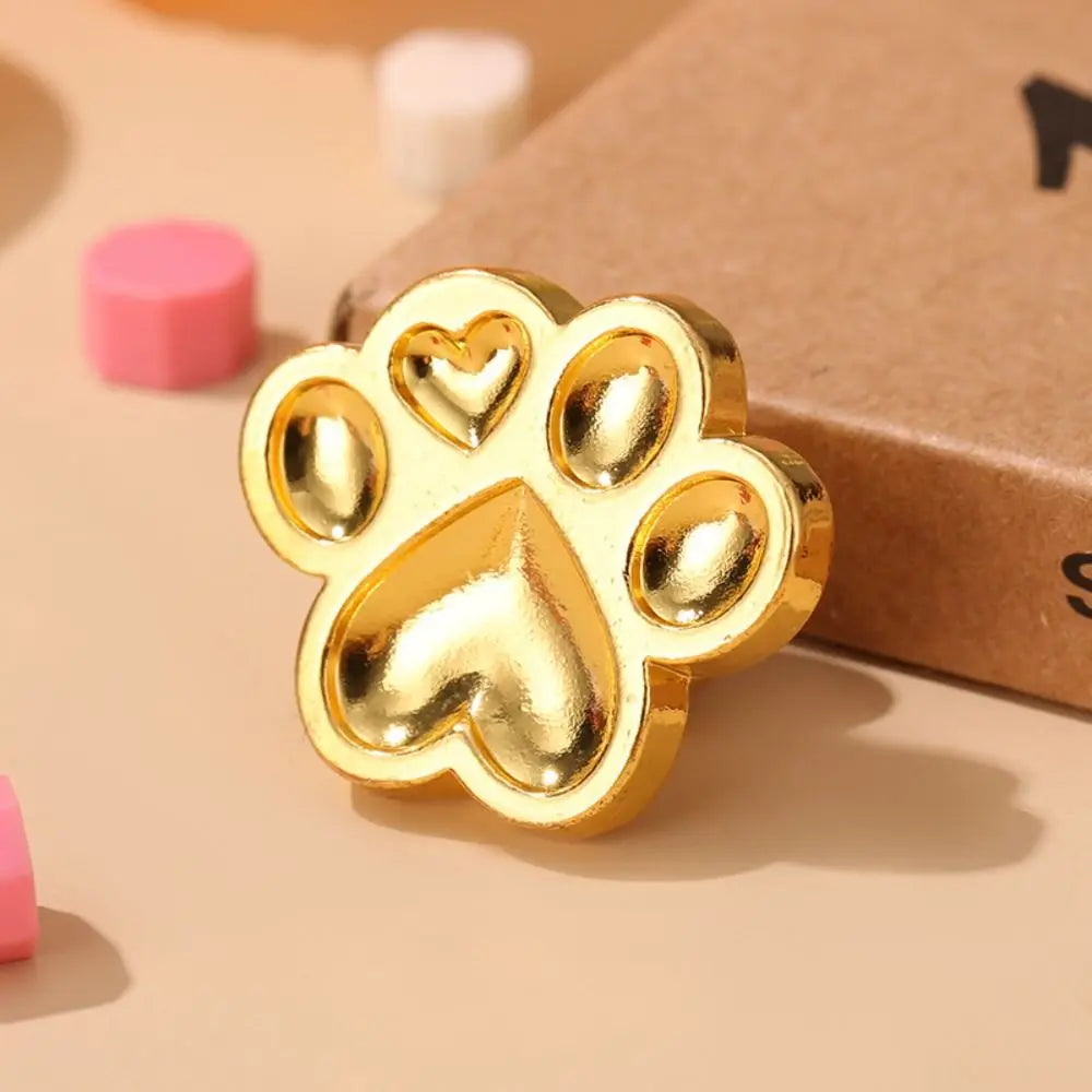 DIY Tool Rose Sealing Wax Seals Head European-style Flowers Retro Sealing Wax Stamp Head Snowflake Butterfly Peaceful Pleasures Health and Wellness style G