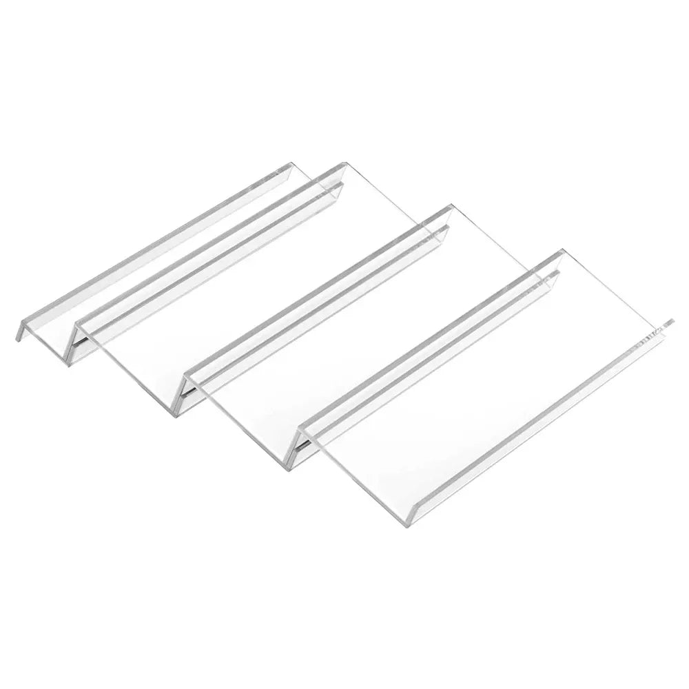 Adjustable Acrylic Spice Rack Organizer | Cabinet Drawer Tray
