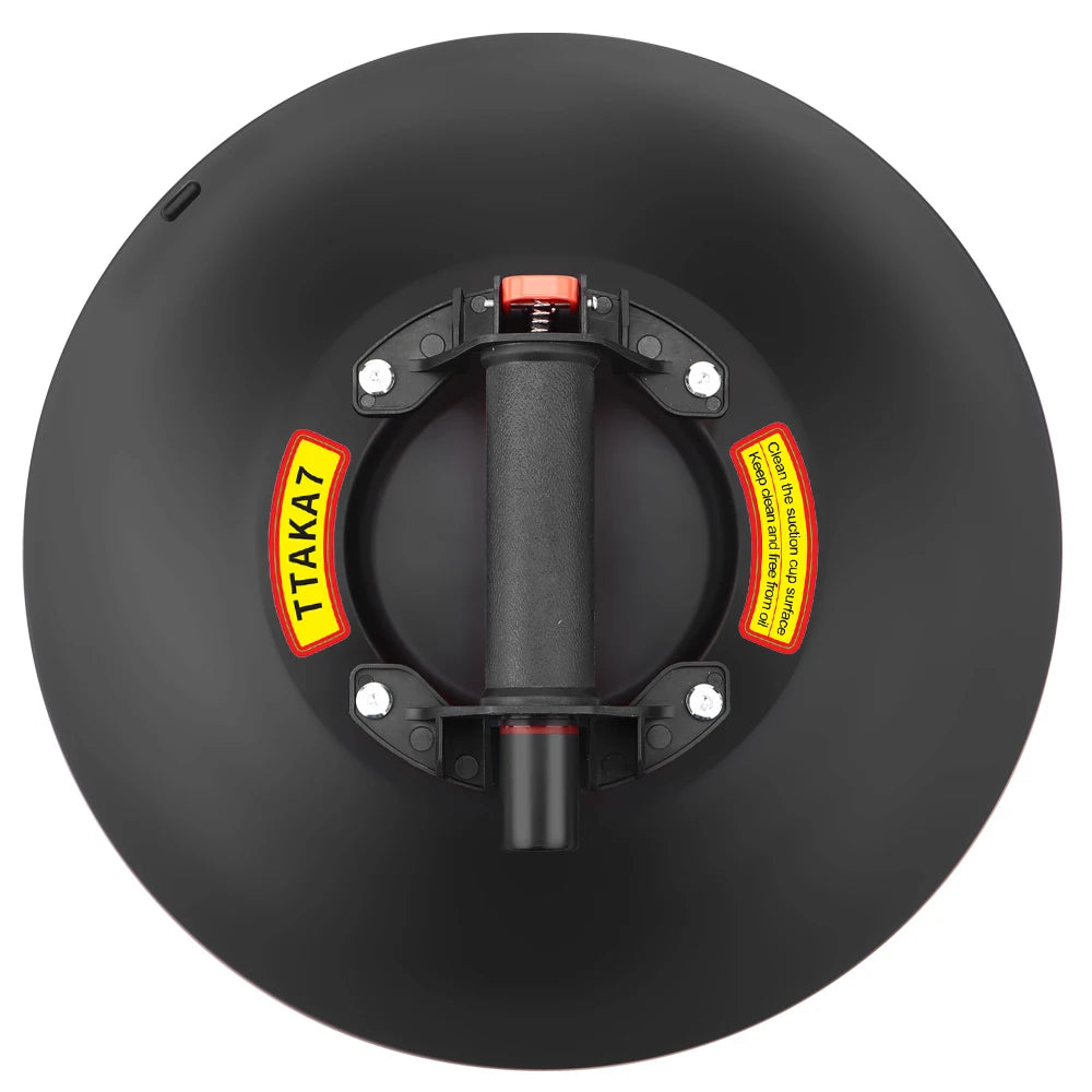 New 8 Inch 200KG-250KG Air Pump Vacuum Suction Cups Powerful Heavy-Duty Strong Hand Pump Sucker Lifted Magnets Handling Tools Peaceful Pleasures Health and Wellness Black