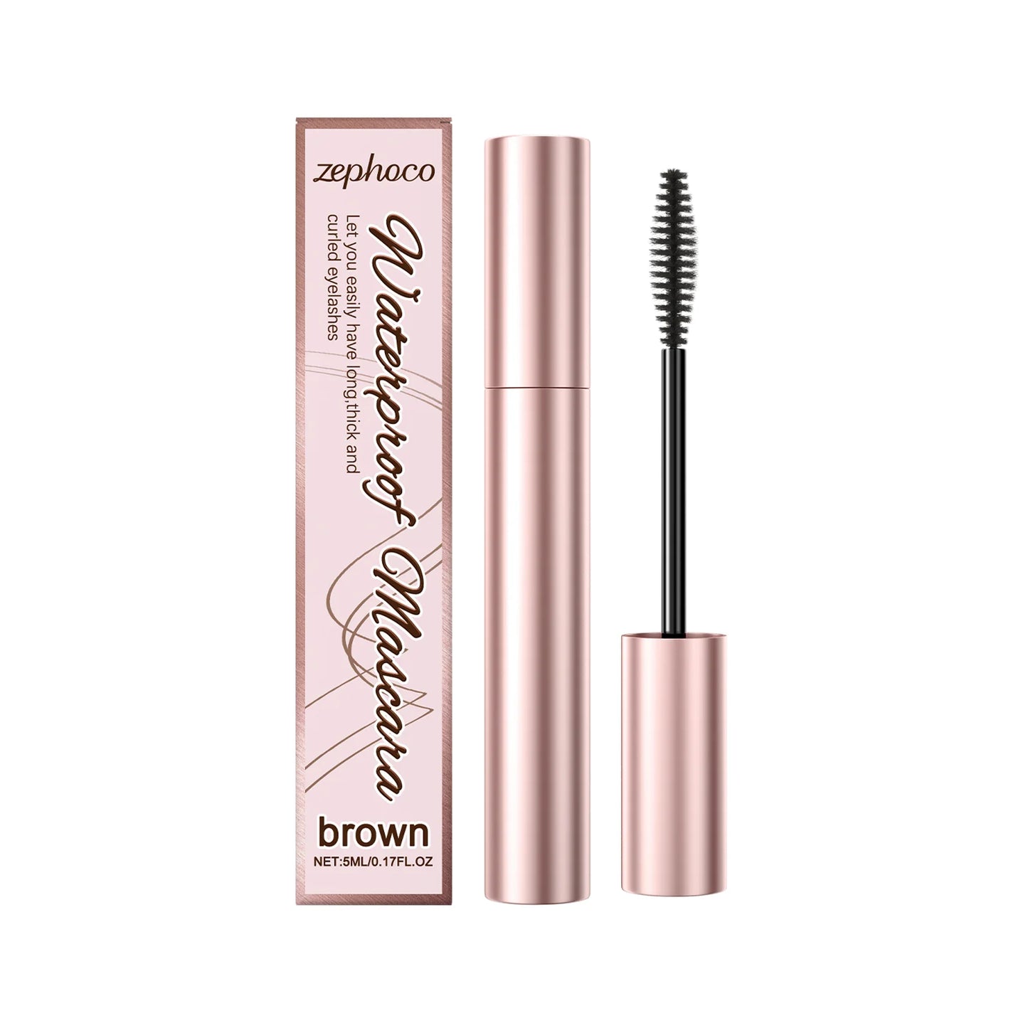 Zephoco Curling Mascara | Waterproof Lengthening Volumizing