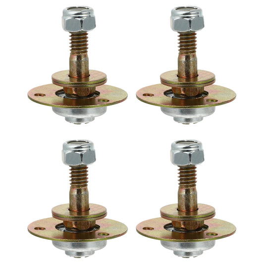 4pcs Rocking Chair Bearing Screws Kits Chair Bearing Screws Kits Furniture Hardware Bearing Glider Connecting Fitting Accessory Peaceful Pleasures Health and Wellness M8 45mm