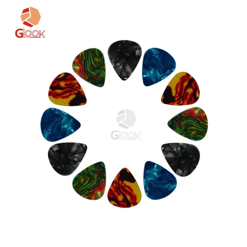 Guitar Picks Celluloid Acoustic Electric UK Various Thicknesses