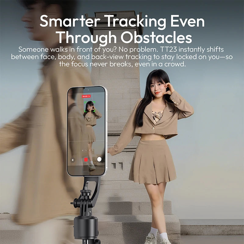 Ulanzi TT23M Auto-Tracking Selfie Stick Tripod | Smart Peaceful Pleasures Health and Wellness