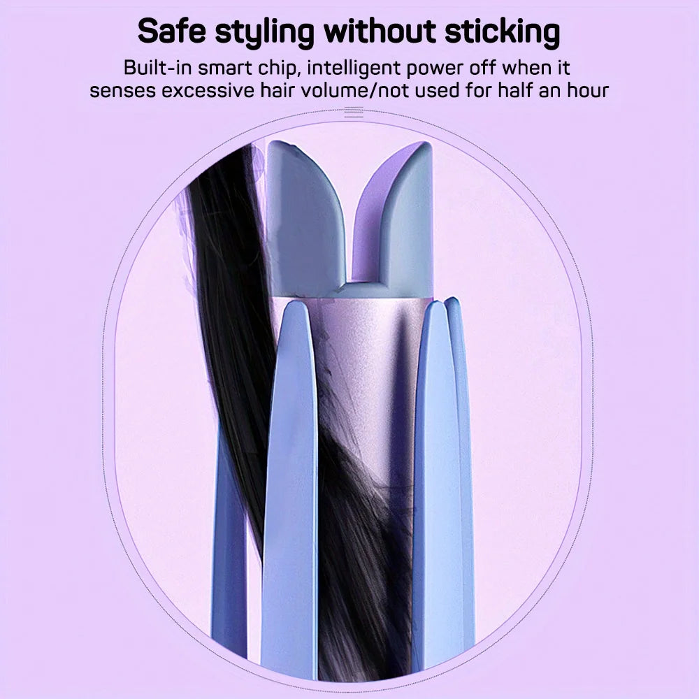 Automatic Hair Curler 32MM Auto Rotating Ceramic Hair Roller Professional Curling Iron Curling Wand Hair Waver Peaceful Pleasures Health and Wellness