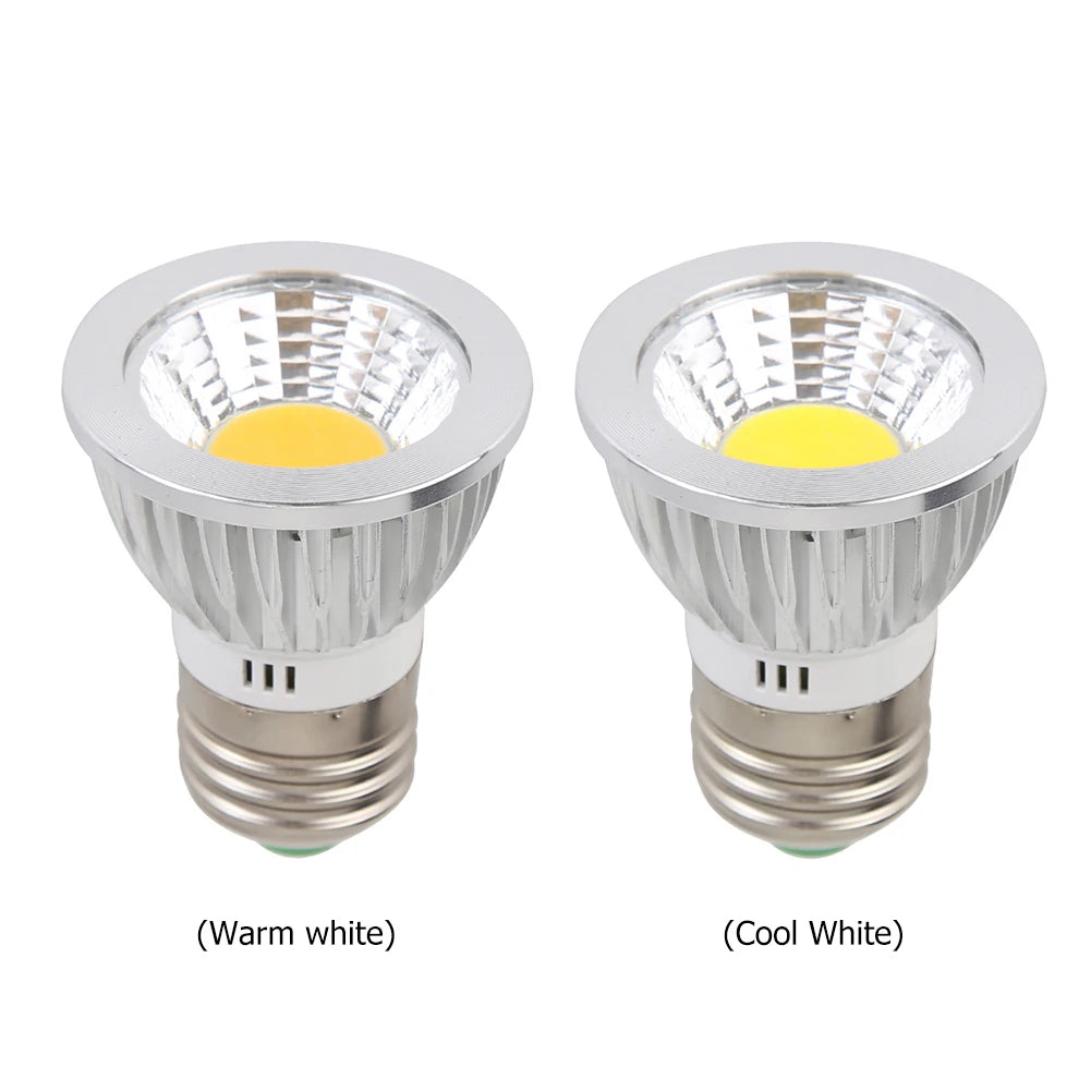 COB Spotlight 9W LED Bulb E27 – Warm & Cool White Home Light LED Light Bulb Peaceful Pleasures Health and Wellness