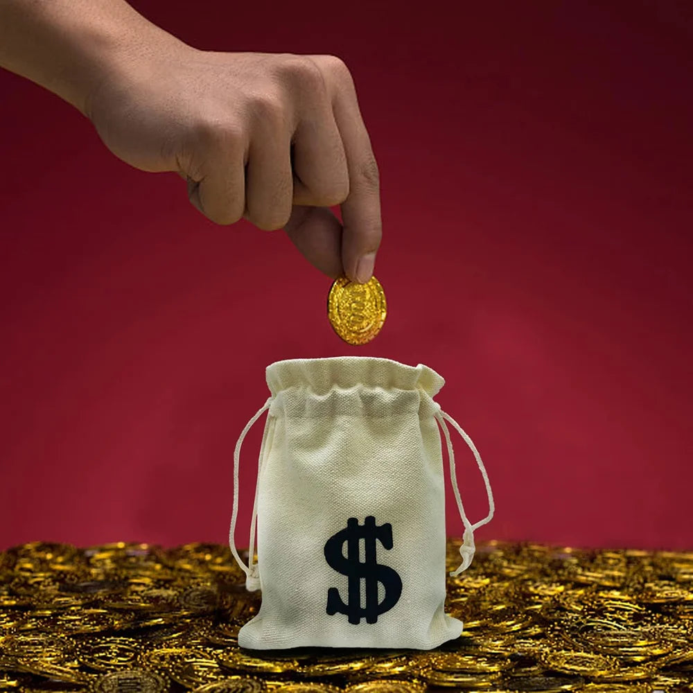 Money Bag Costume Dollar Sign Sack – Cosplay & Party Prop