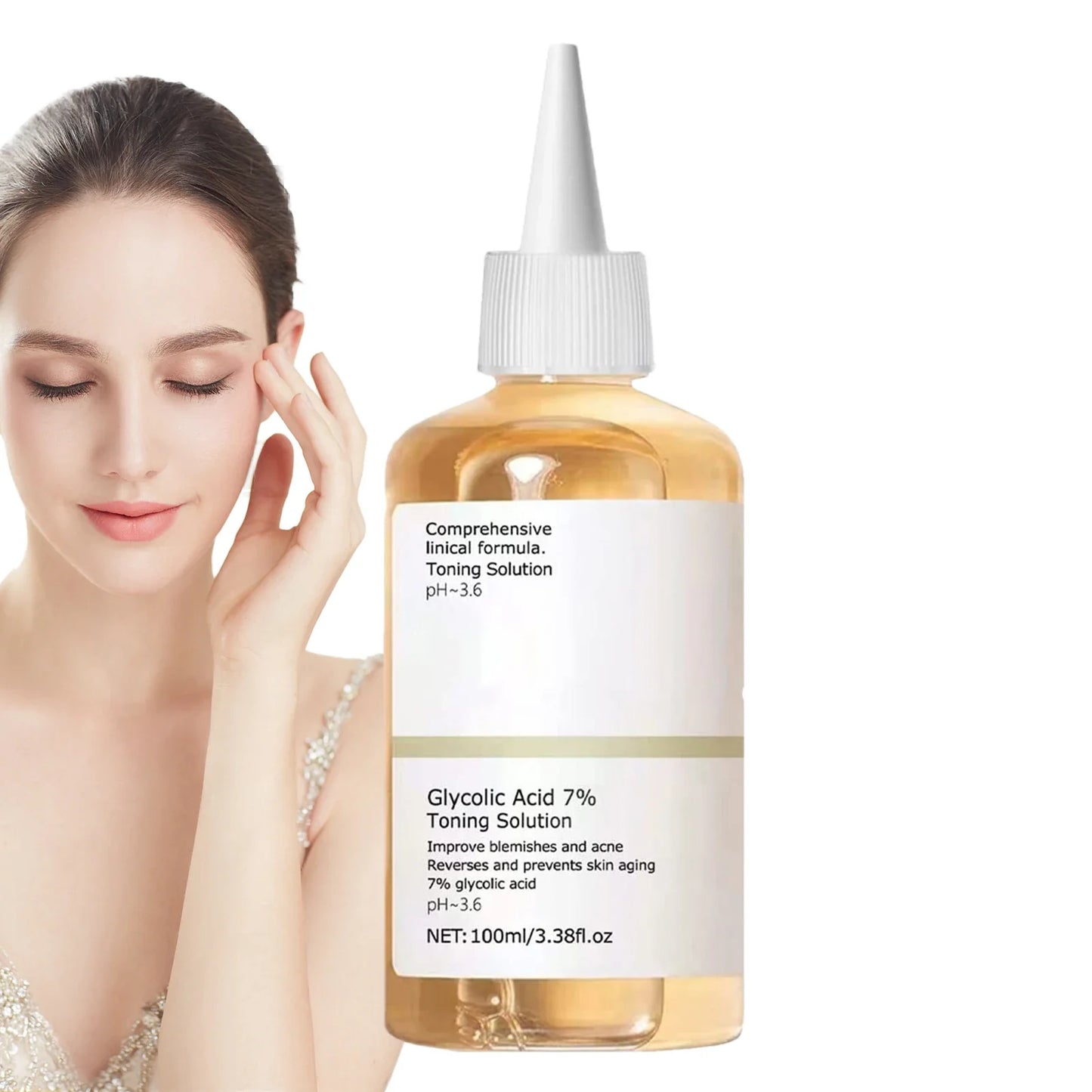 Disaar 7% Glycolic Acid Toner – Exfoliate & Brighten Skin