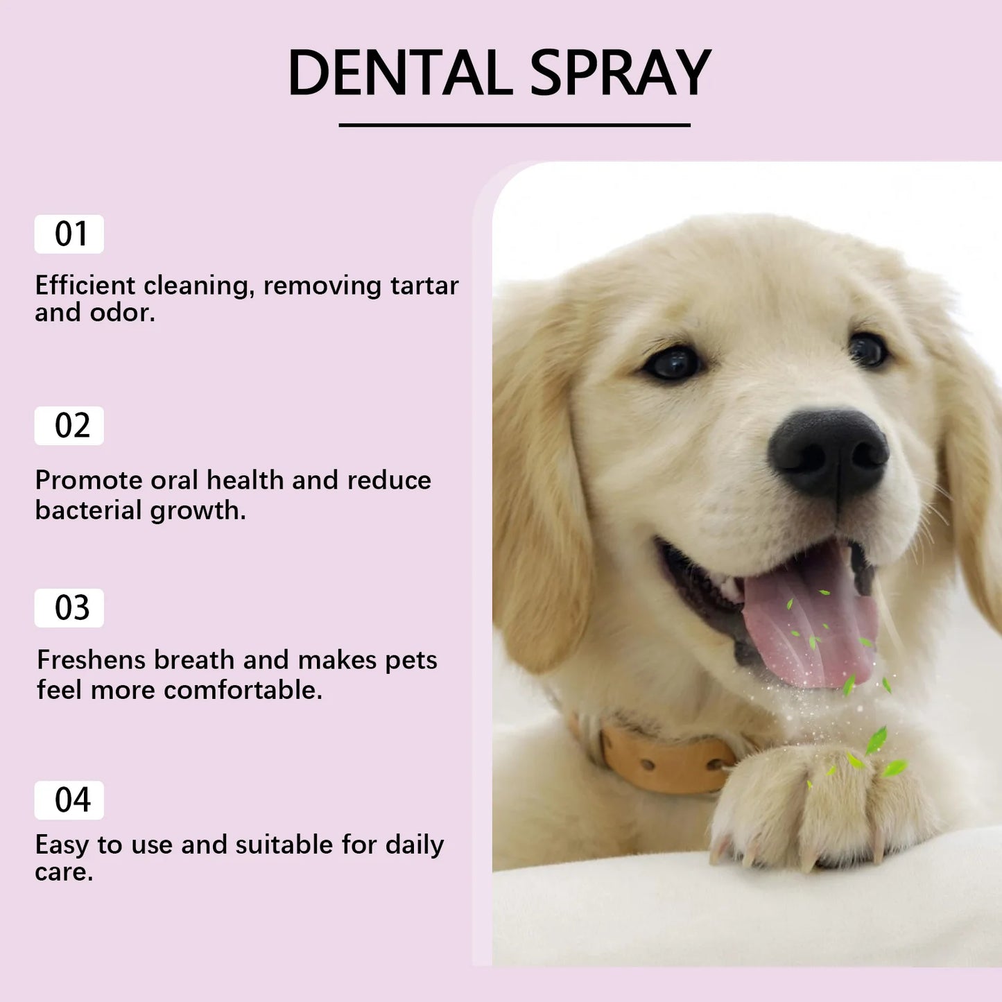 Dog Dental Spray – Tartar Removal, Fresh Breath | 100ml