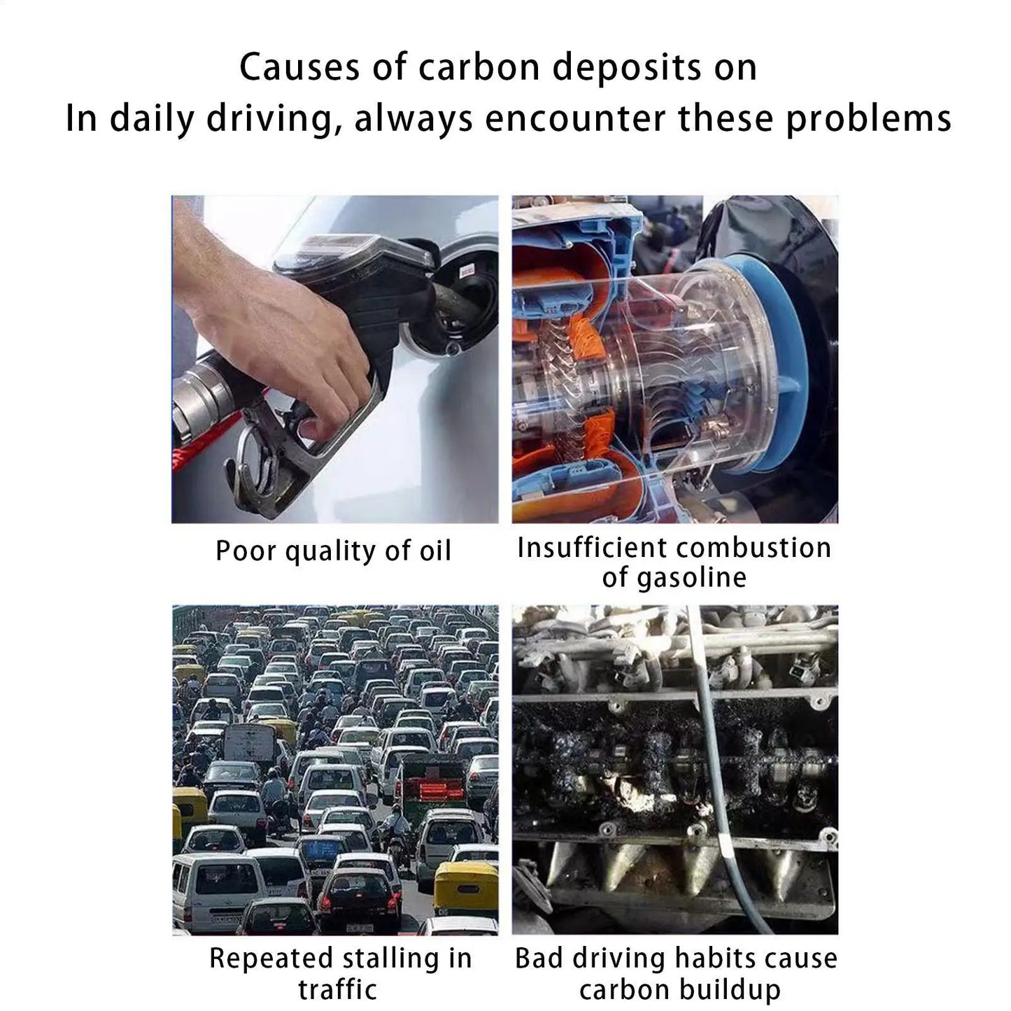 Fuel Injector Cleaner – Gasoline & Diesel Fuel Additive 60ml Fuel System Additive Peaceful Pleasures Health and Wellness