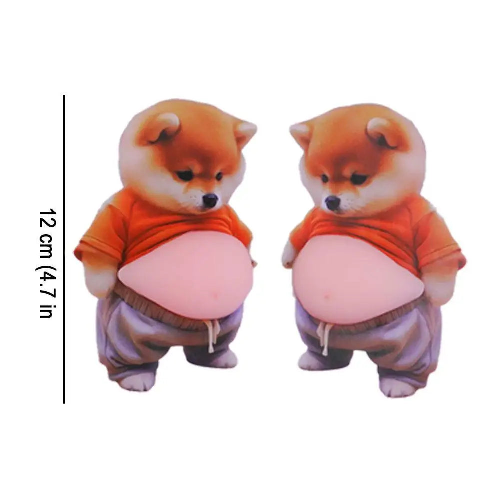 Corgi Puppy Soft Squeeze Toy & Door Bumper Guard – 2 Pack