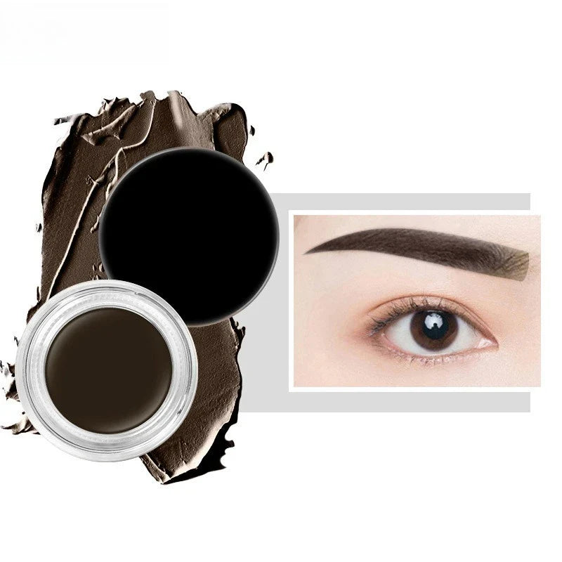 Waterproof 3D Eyebrow Pomade Gel – Natural Long-Lasting Brow