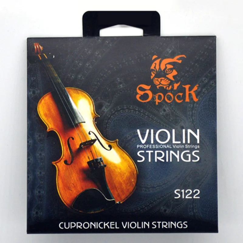 Spock S122 Nickel Silver Violin Strings Fit 3 4 Stainless Steel Core