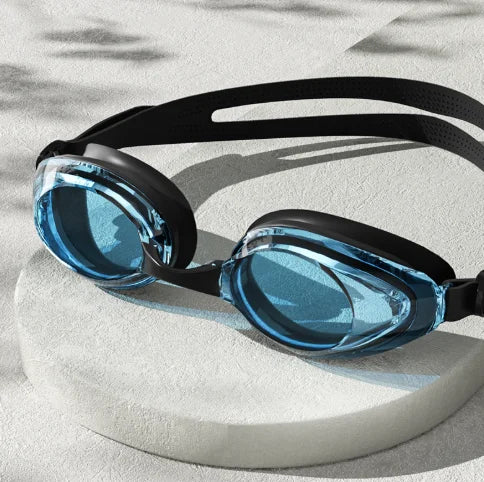 high-end Adult Swimming Goggles High-Definition Anti Fog Waterproof Ideal Choice for Surfing and Swimming Swimming Equipment Peaceful Pleasures Health and Wellness B