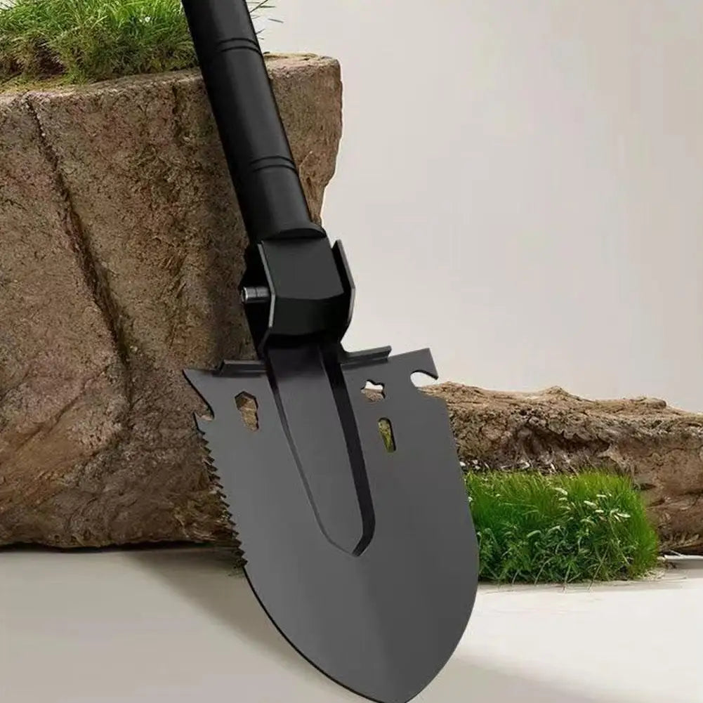 Portable Multifunctional Camping Shovel for Outdoor Tasks Peaceful Pleasures Health and Wellness