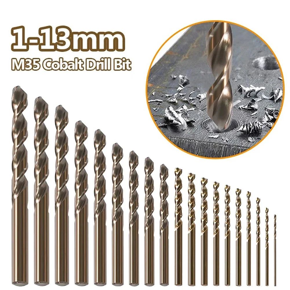 Cobalt HSS-Co Drill Bit M35 Stainless Steel Iron Drilling Operations