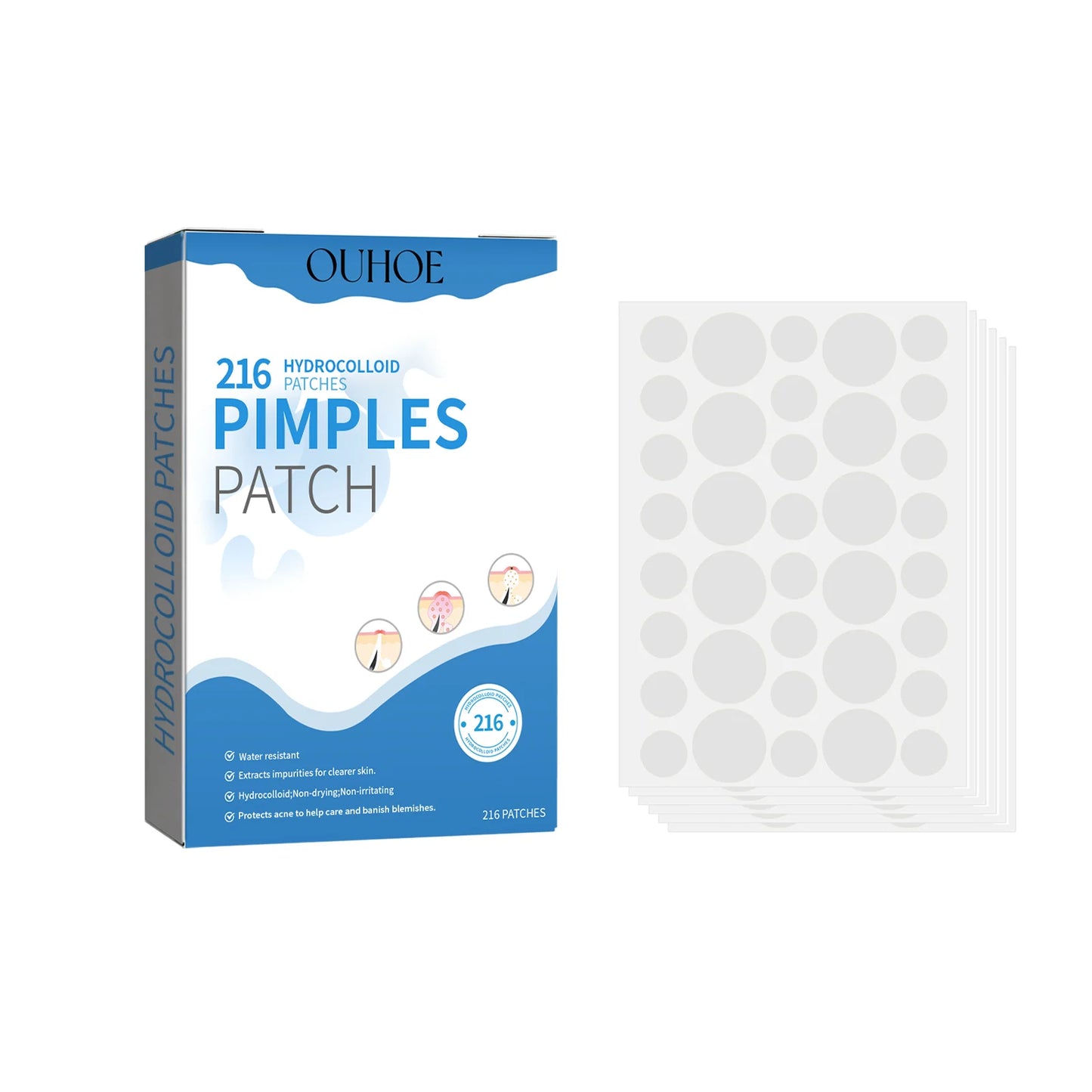 Invisible Acne Patches – Blemish Spot Stickers 240pc