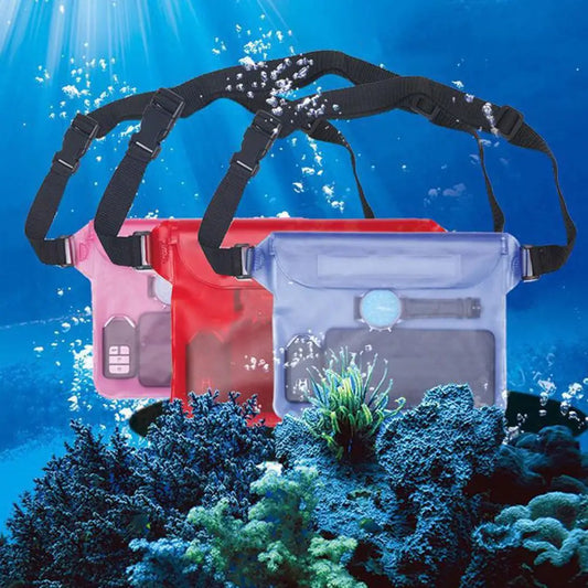 Waterproof Fanny Pack for Swimming and Diving Peaceful Pleasures Health and Wellness