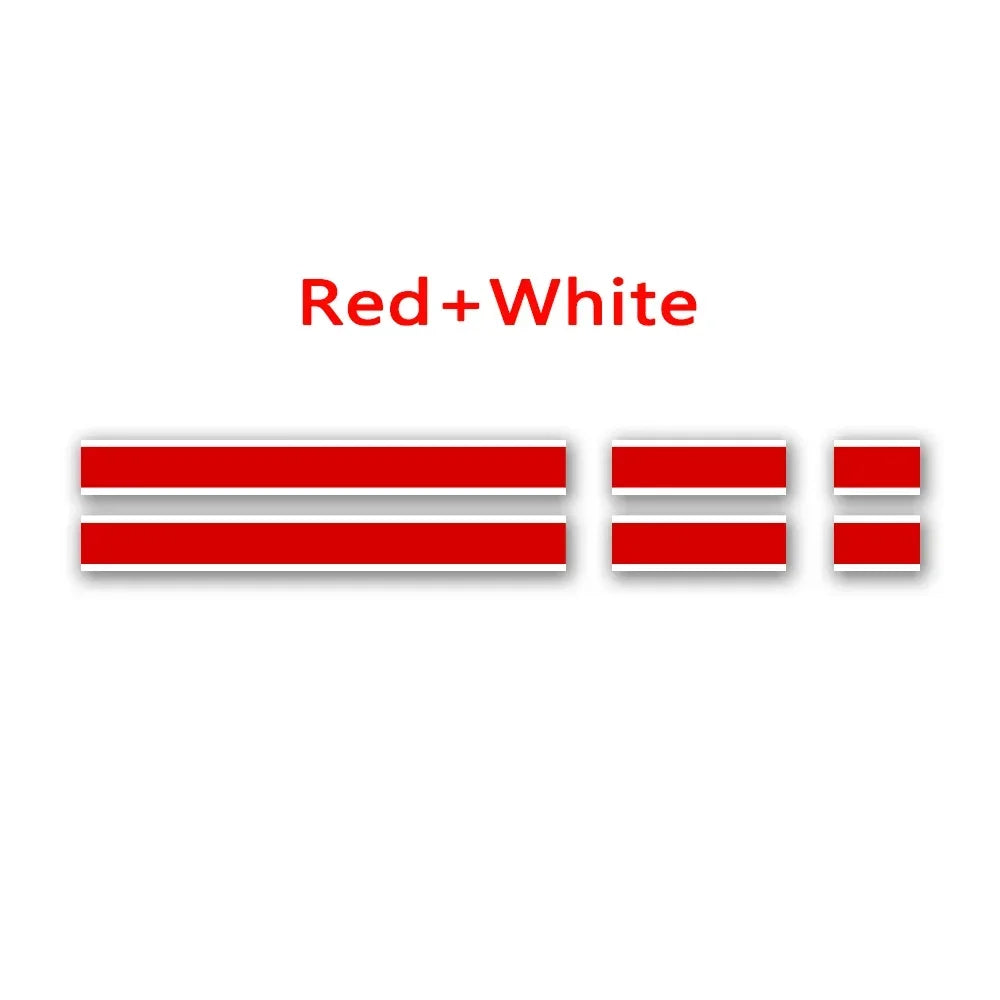 MINI Cooper Hood Trunk Vinyl Stripe Decal | Matte & Glossy Black