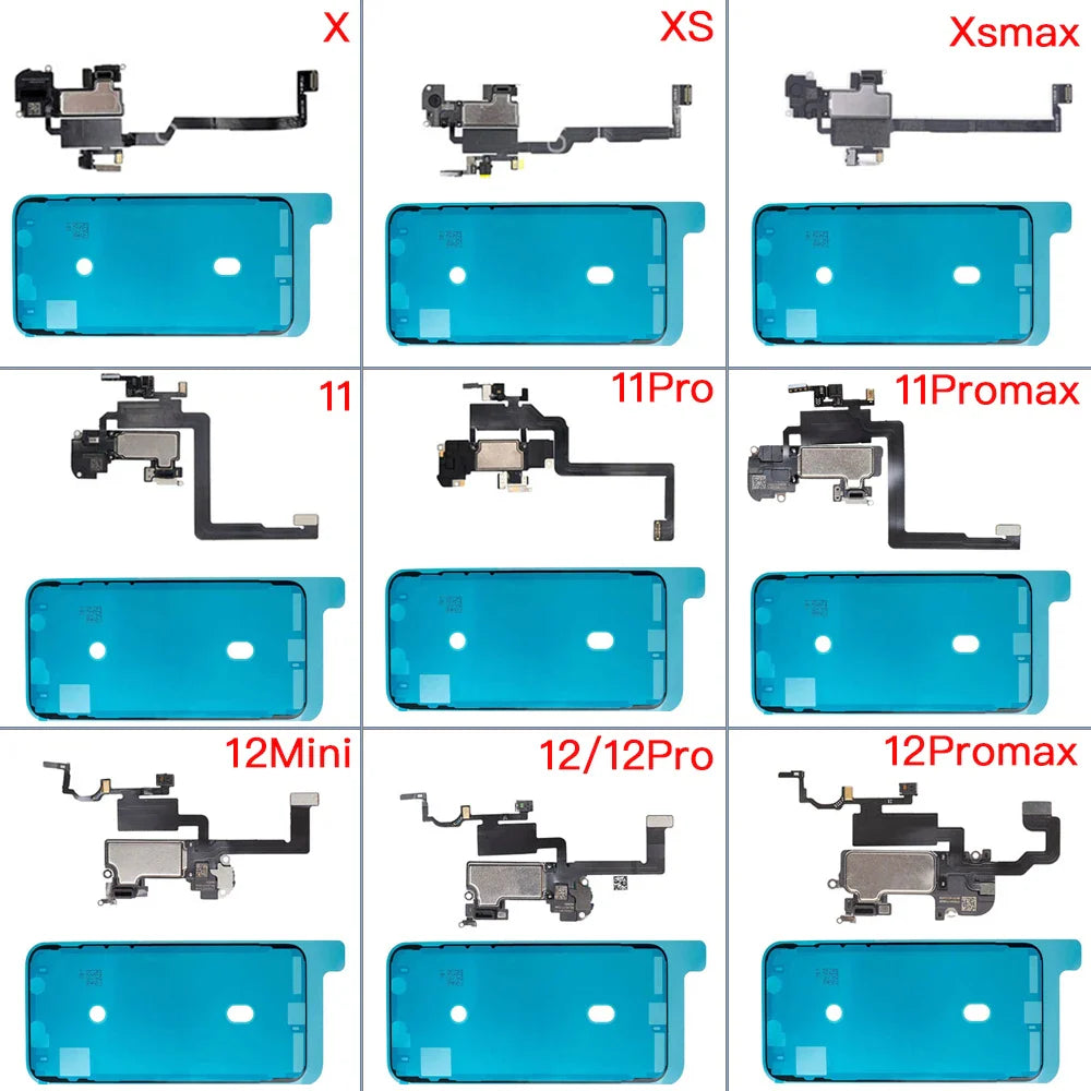 iPhone X–12 Pro Max Earpiece Speaker Flex Cable Replacement Kit