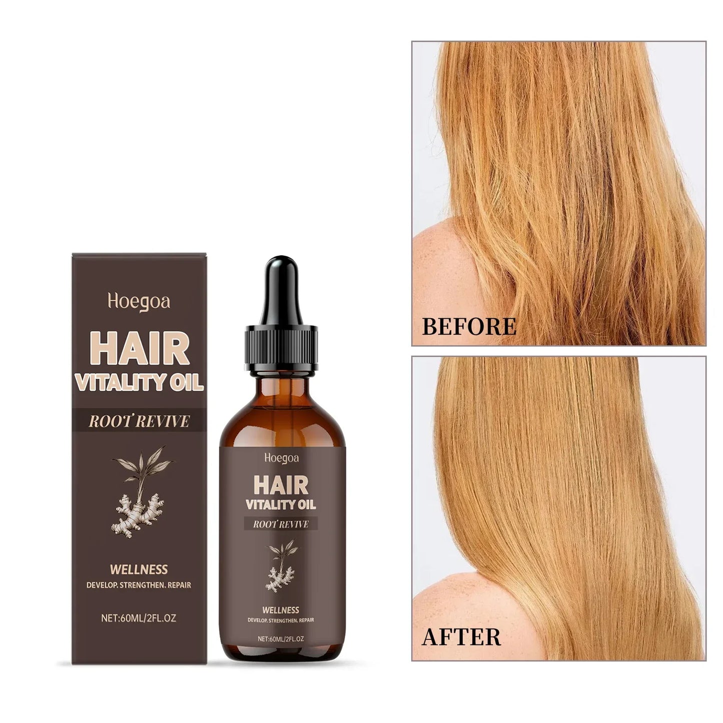 Argan Oil Hair Serum for Damaged Hair – Frizz Control & Shine Peaceful Pleasures Health and Wellness