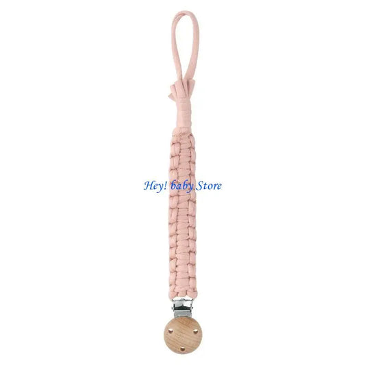 Handmade Crochet Pacifier Clip | Cotton Baby Dummy Chain Baby Pacifier Clip Peaceful Pleasures Health and Wellness 75 CN