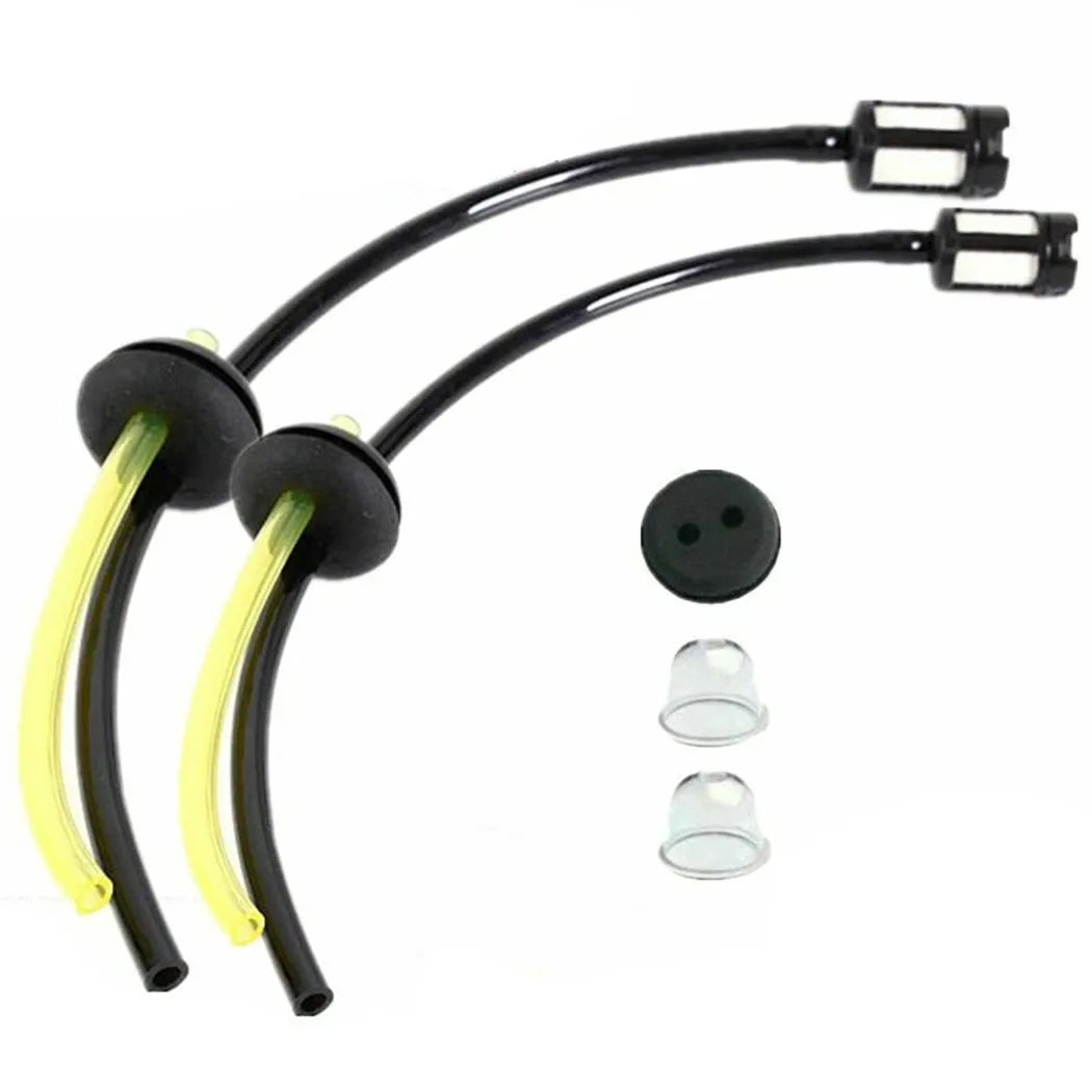 2 Sets Fuel Filter Hose Seal Brushcutter Hedge Trimmer Grass Line