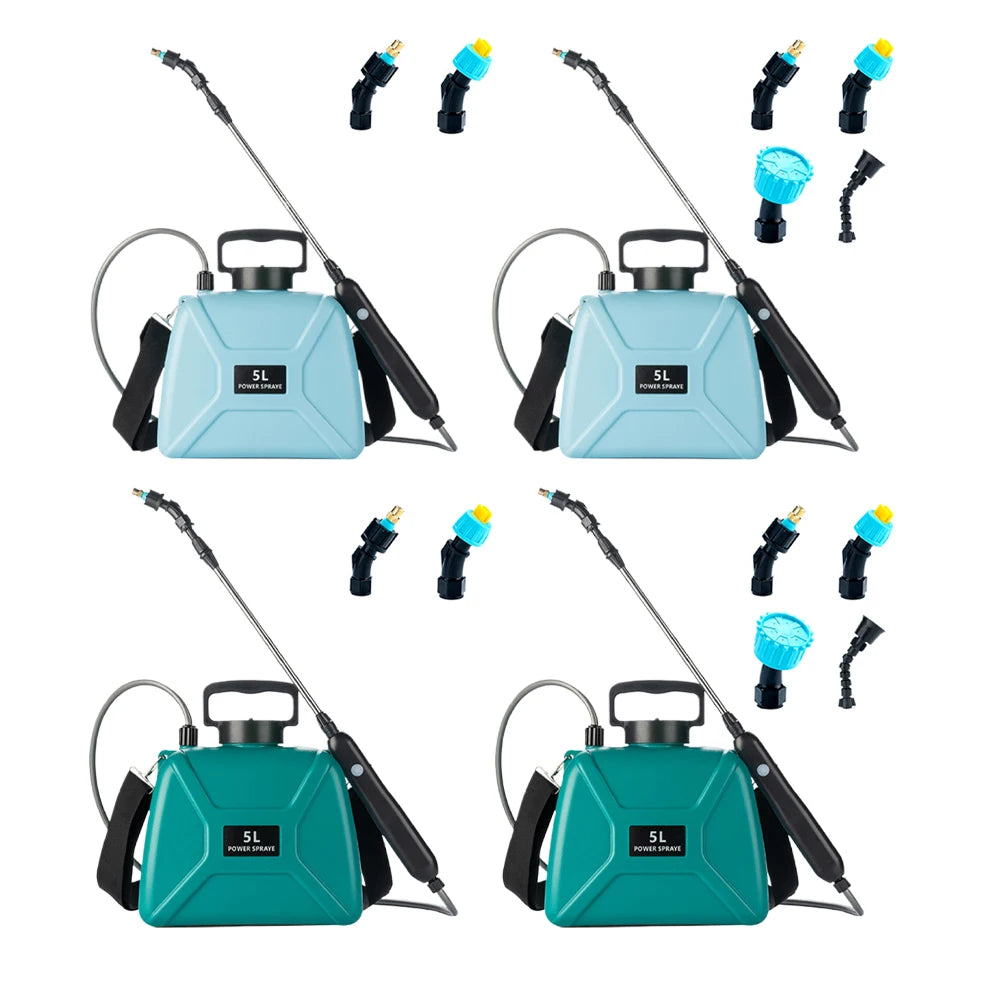 5L Electric Garden Sprayer – 2 Spray Modes, USB Rechargeable, 1800/2400mAh Peaceful Pleasures Health and Wellness