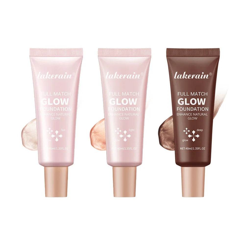Glowing Liquid Foundation & Highlighter | Natural Radiance Glow