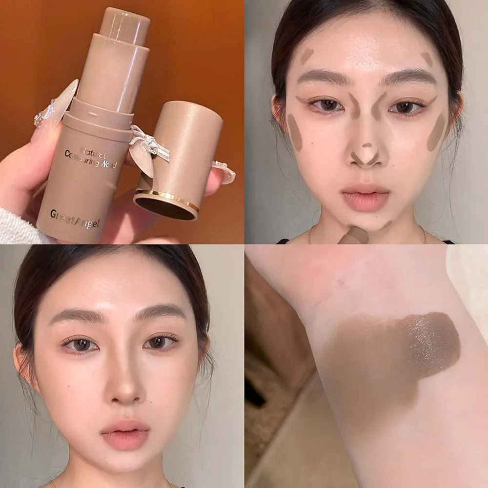 Grey Brown Matte Contour Stick – Waterproof Long-Lasting Makeup
