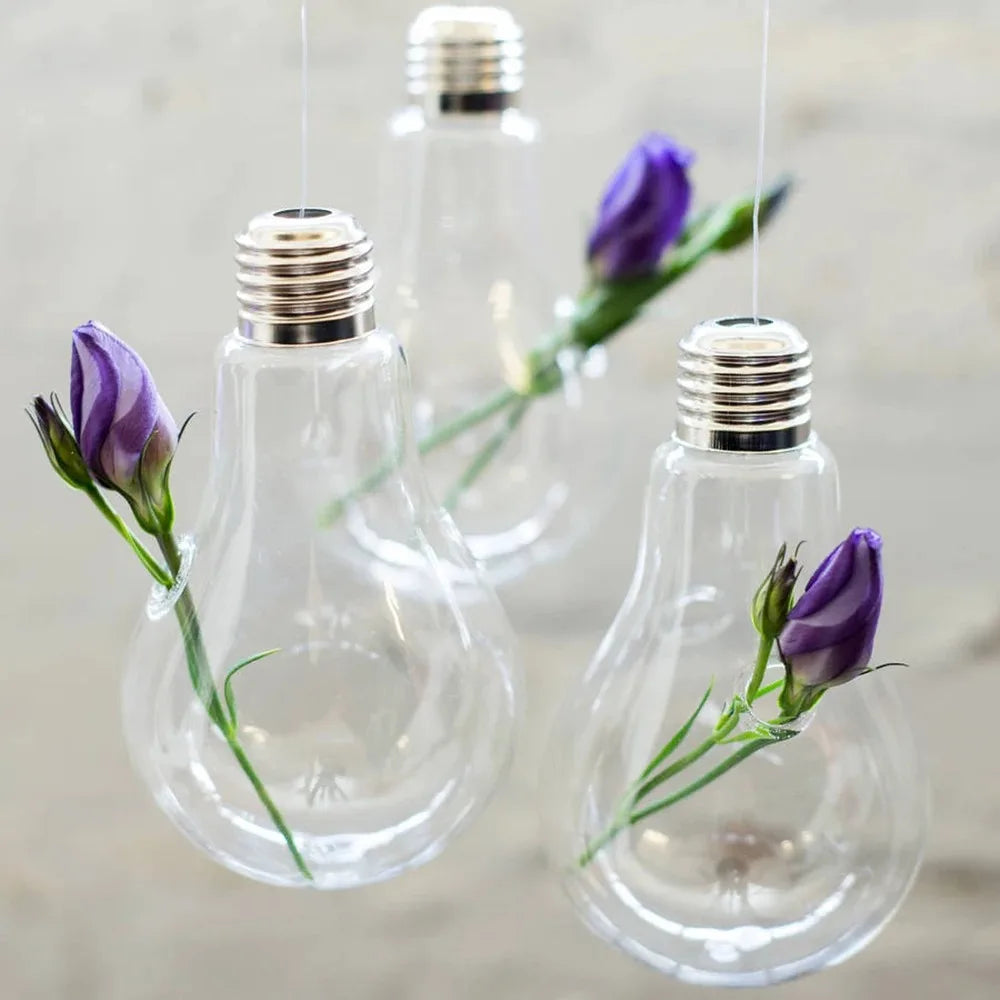 Hanging Glass Terrarium Vase | Hydroponic Plant Pot Decor