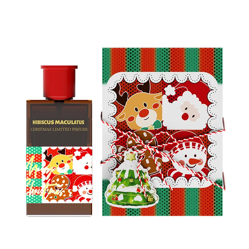 Christmas Holiday Perfume Christmas Tree Pineapple Gingerbread Long-lasting Fragrance Floral Fruity Gift Set Pheromone Perfume Peaceful Pleasures Health and Wellness gingerbread 50ml