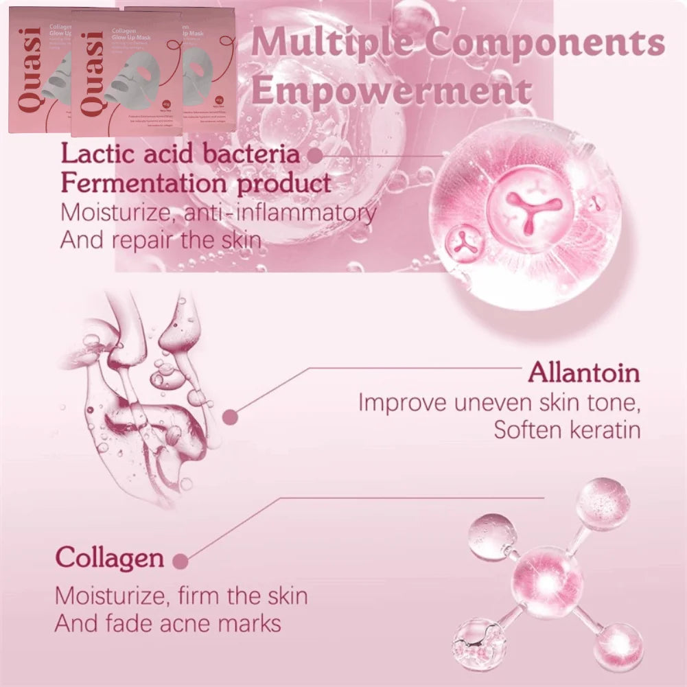 4-Pack Collagen Overnight Face Mask – Hydrating & Brightening