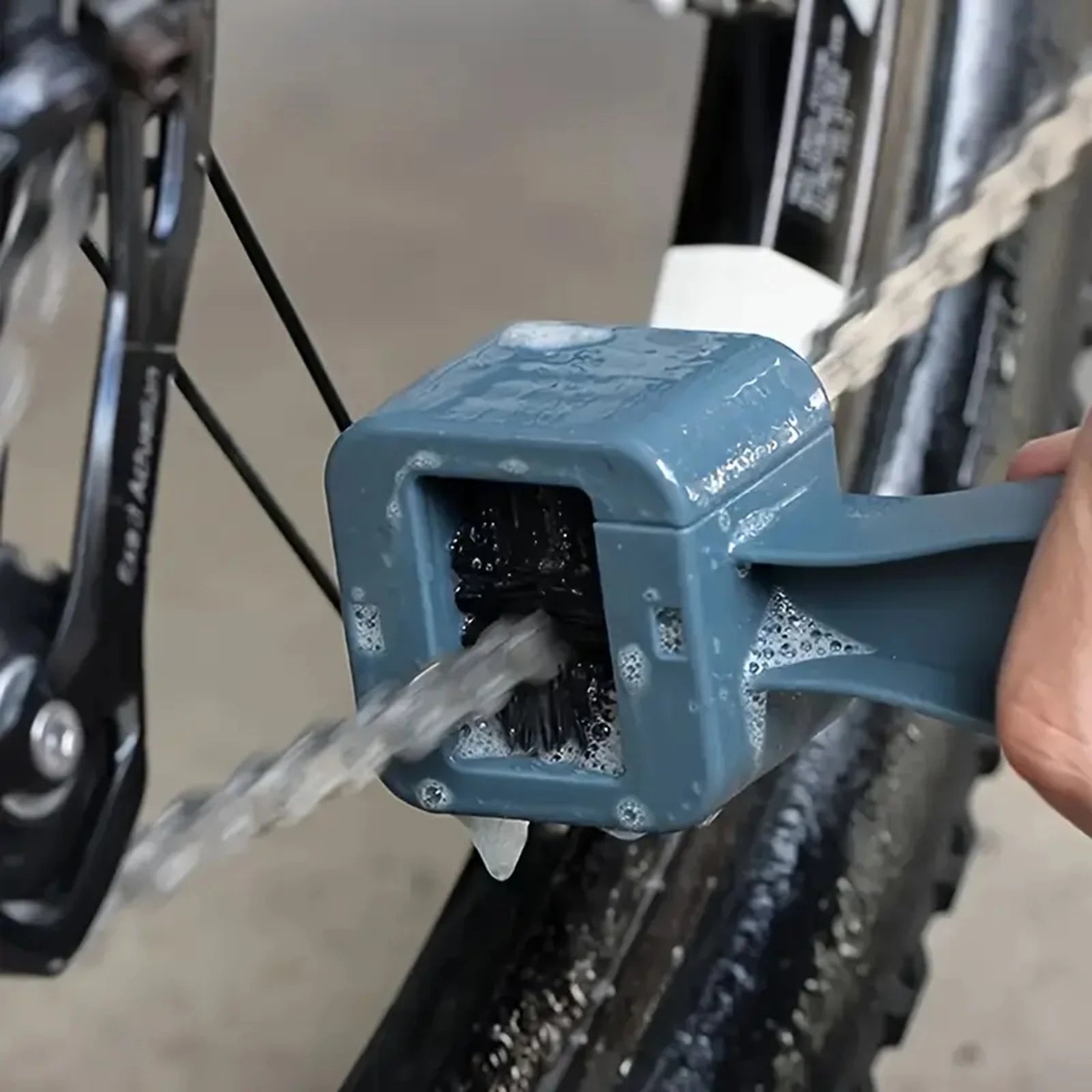 ABS Motorcycle Chain Brush Heavy-Duty Bicycle Cleaner Tool for Bike & Motorcycle Chains Peaceful Pleasures Health and Wellness